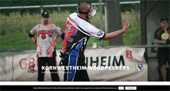 Desktop Screenshot of kornwestheim-woodpeckers.de